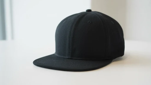A snapback cap