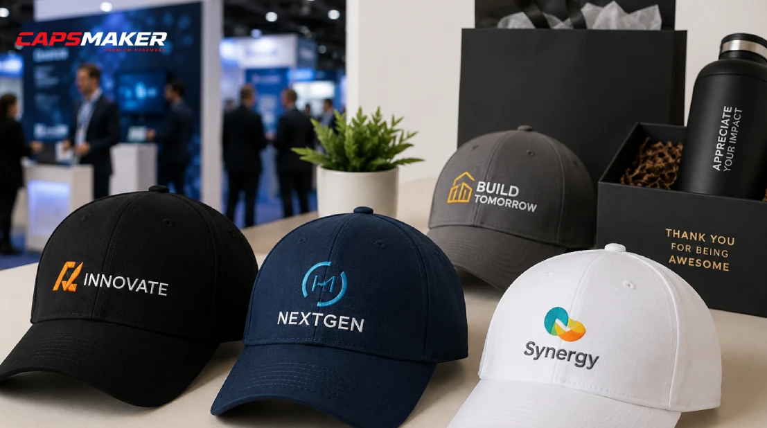 Custom Caps for Events: Trade Shows, Corporate Gifting & More