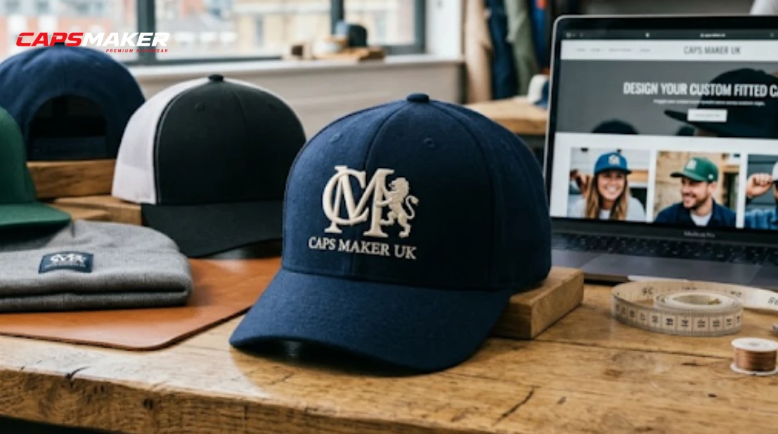 Buy Premium Custom Fitted Caps Online | Caps Maker UK